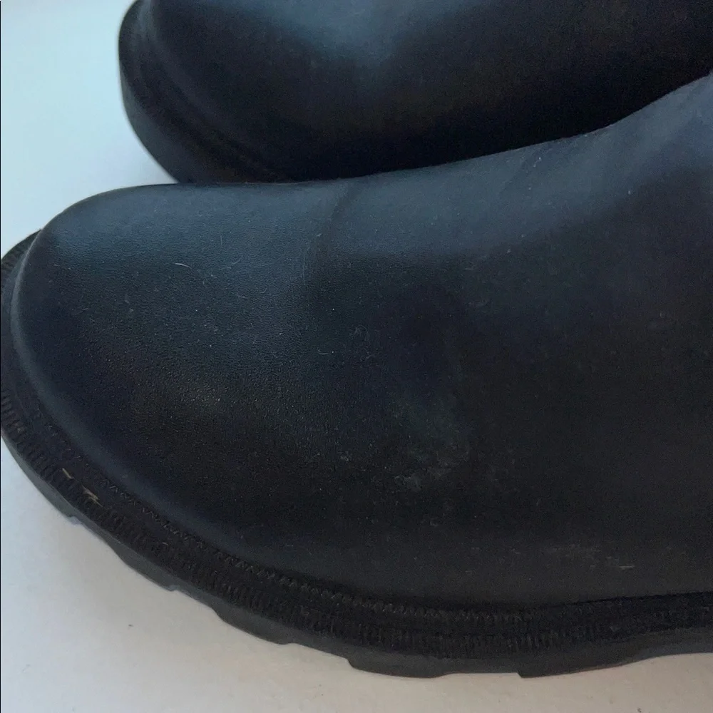 Black Ankle Boots with Embellishments 9.5
